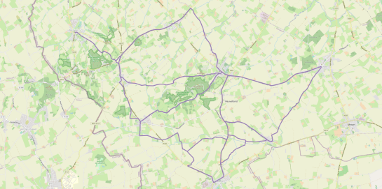 Alternatieve fietsroute